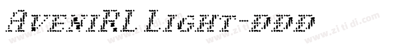 AveniRL Light字体转换 AveniRL Light字体转换